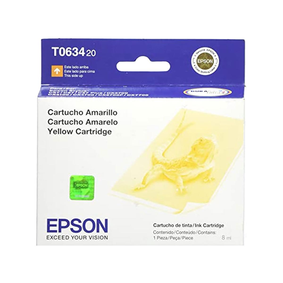 Epson T063420 634 Amarillo C87 Cx3700 Cx4100 Cx4700 Cx5700
